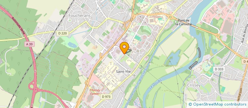 localisation de l'entreprise DAVID BESSON - TOUS TRAVAUX EXTERIEURS à DOLE