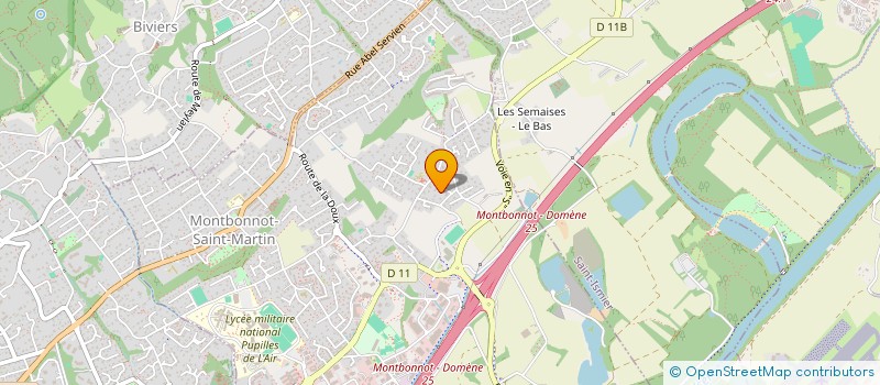 localisation de l'entreprise DAVID BOEUF VIRARD  SAINT-ISMIER