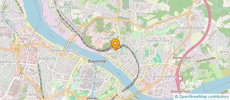 localisation de l'entreprise DAVID BOYER à BAYONNE