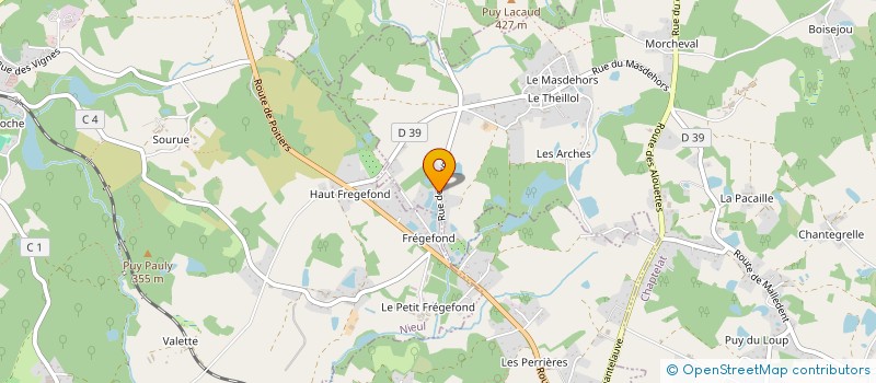 localisation de l'entreprise DAVID BOYER CONSULTING à COUZEIX