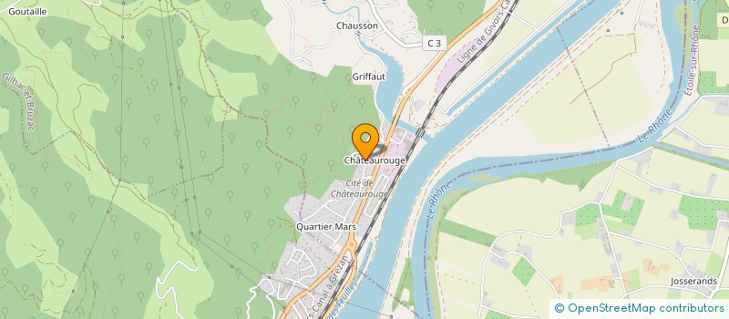 localisation de l'entreprise DAVID BTP  SAINT-GEORGES-LES-BAINS