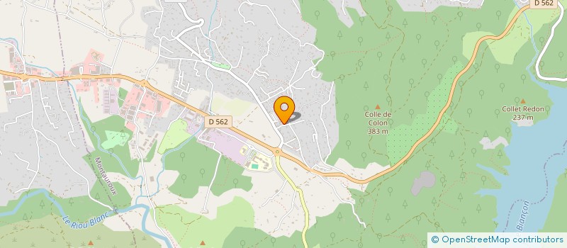 localisation de l'entreprise DAVID CARRE IMMO  MONTAUROUX