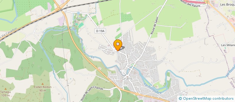 localisation de l'entreprise DAVID CARROZZA  GRANS