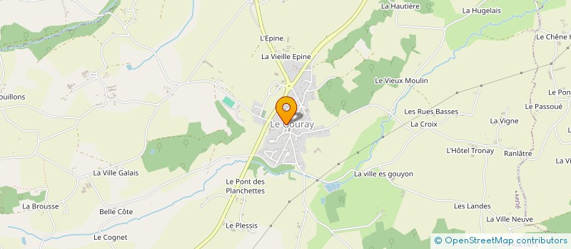localisation de l'entreprise DAVID CHAUVEL à LE MENE