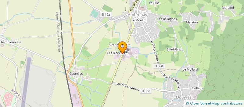 localisation de l'entreprise DAVID CONCEPT à AMBRONAY