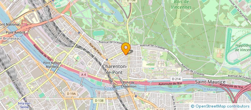 localisation de l'entreprise DAVID CONSULTING à CHARENTON-LE-PONT
