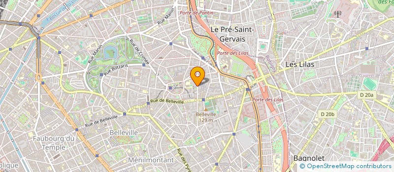 localisation de l'entreprise DAVID CONVENTION  PARIS