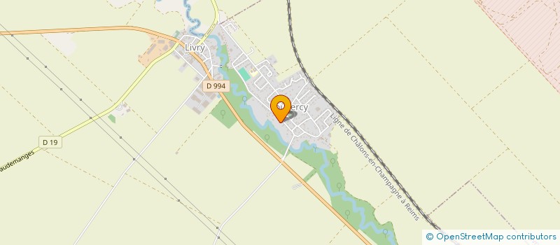 localisation de l'entreprise DAVID CREATION CARRELAGES  AUBERIVE