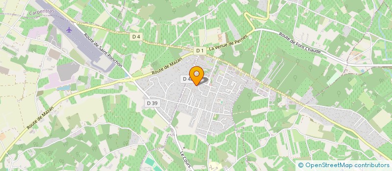 localisation de l'entreprise DAVID DANIEL SERVICES  SAINT-DIDIER