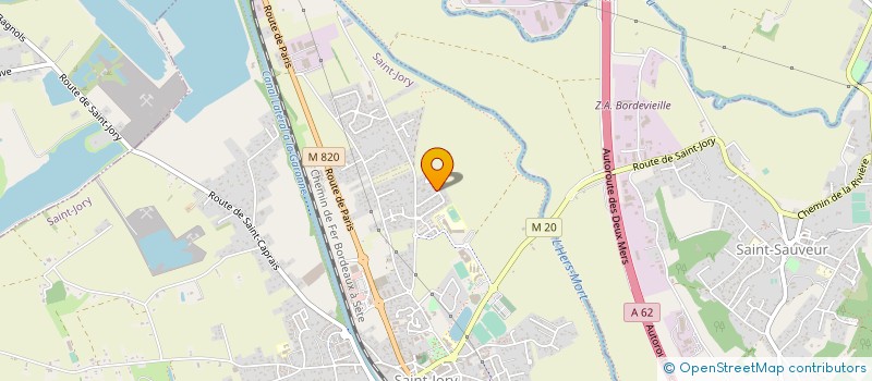 localisation de l'entreprise DAVID DESRE CONSULTING  SAINT-JORY