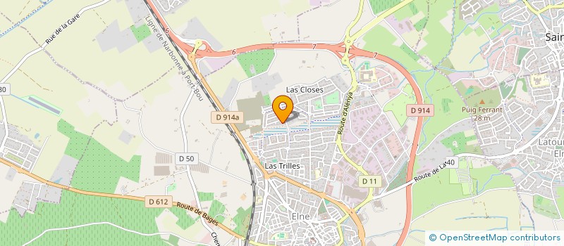 localisation de l'entreprise DAVID DESSENS STUDIO  ELNE