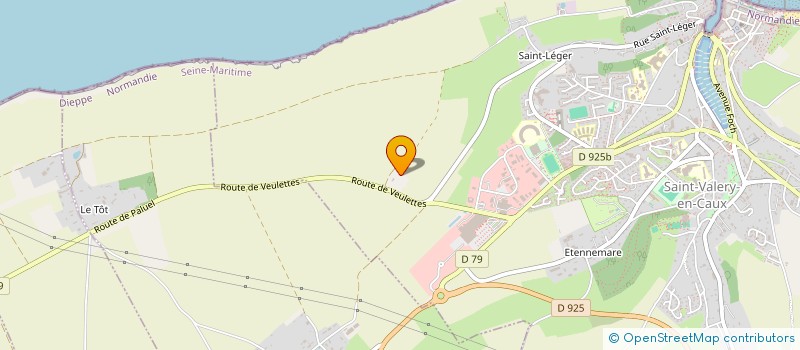 localisation de l'entreprise DAVID DUMONT ARCHITECTE  SAINT-VALERY-EN-CAUX