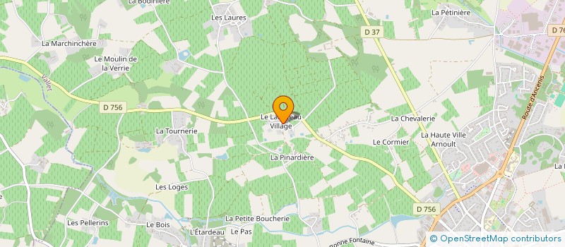 localisation de l'entreprise DAVID-DUVALLET à VALLET