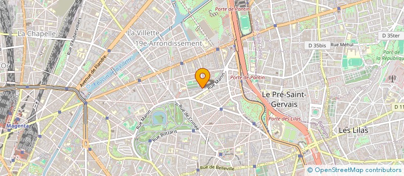 localisation de l'entreprise DAVID'ELICES  PARIS