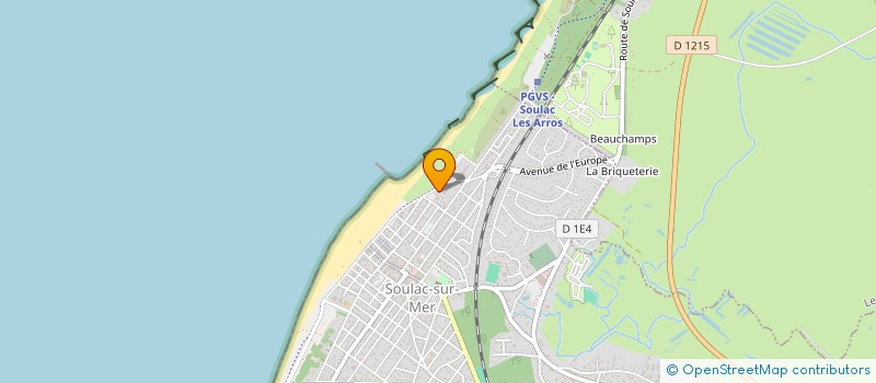 localisation de l'entreprise DAVID ET BETTY CIE  SOULAC-SUR-MER