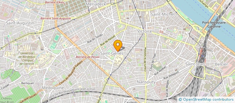 localisation de l'entreprise DAVID ET MATHIEU  BORDEAUX