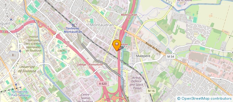 localisation de l'entreprise DAVID FARUCH CONSEIL  TOULOUSE