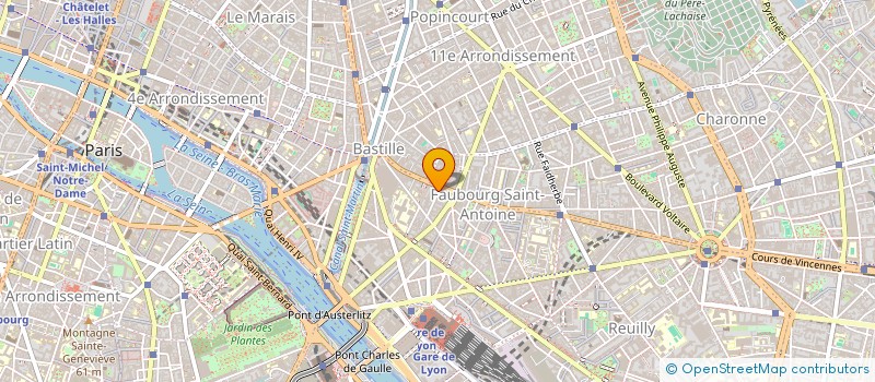 localisation de l'entreprise DAVID FILS à PARIS