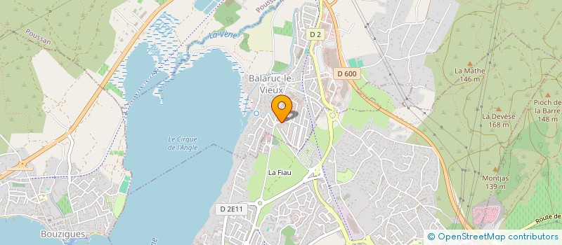 localisation de l'entreprise DAVID & FILS BALARUC  BALARUC-LE-VIEUX