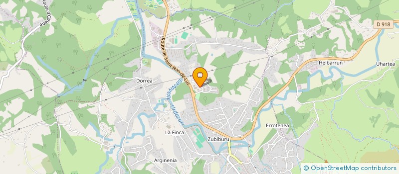 localisation de l'entreprise DAVID FOURNIER  ASCAIN