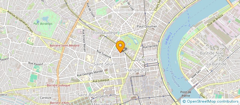 localisation de l'entreprise DAVID GALIDIE  BORDEAUX