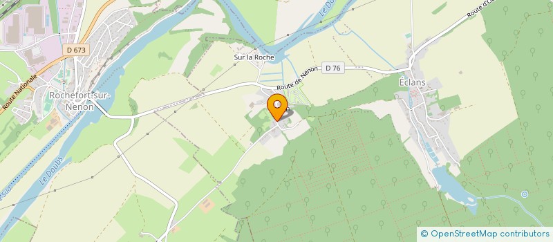 localisation de l'entreprise DAVID GUYOTTE BOIS à ETREPIGNEY