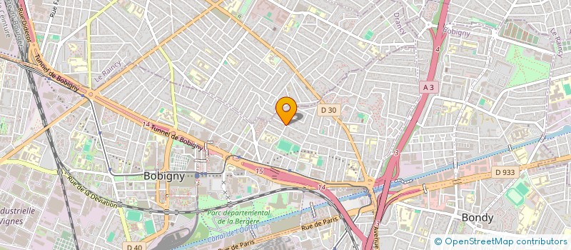 localisation de l'entreprise DAVID HOUSE WORK  BOBIGNY