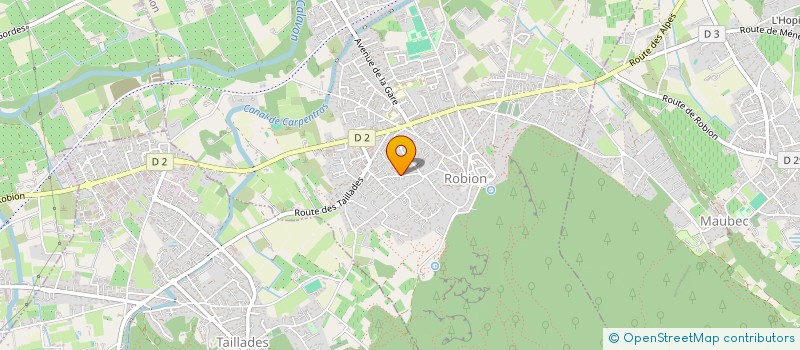 localisation de l'entreprise DAVID INVEST  ROBION