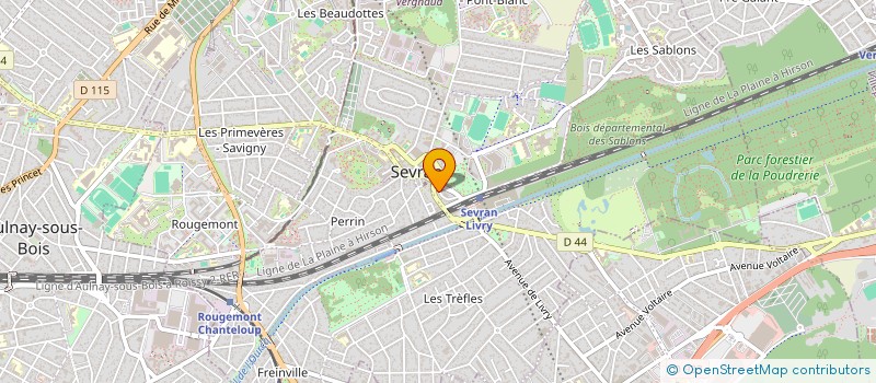 localisation de l'entreprise DAVID KARELLA à SEVRAN