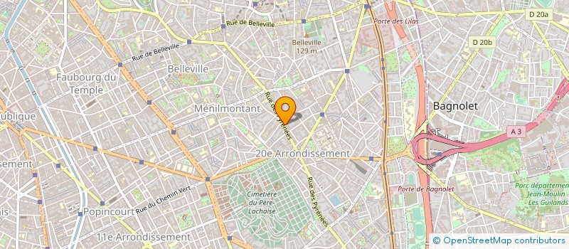 localisation de l'entreprise DAVID LABE  PARIS