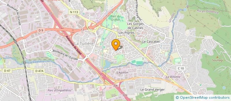 localisation de l'entreprise DAVID LEVY à VITROLLES