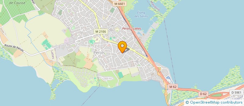 localisation de l'entreprise DAVID LLINES TOUS TRAVAUX DE MACONNERIE  PEROLS