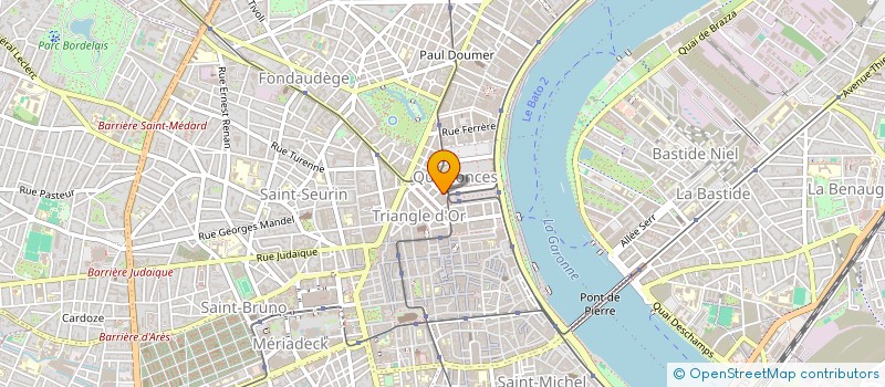 localisation de l'entreprise DAVID LUCAS BORDEAUX QUINCONCES  BORDEAUX