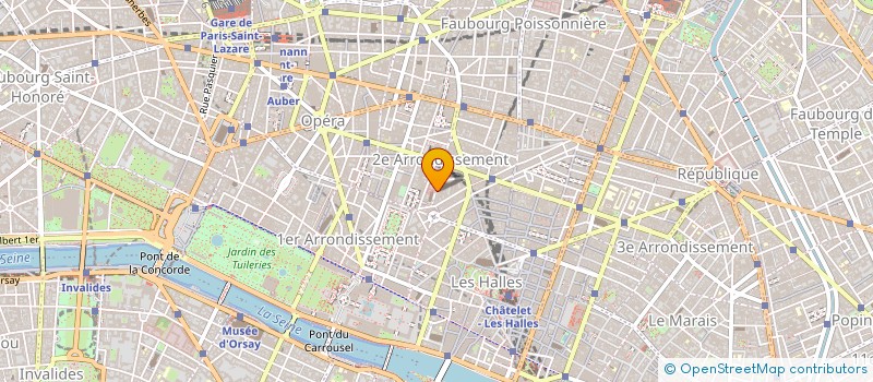 localisation de l'entreprise DAVID MALLETT HAIRCARE  PARIS