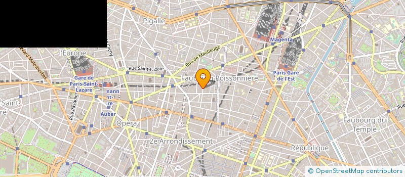 localisation de l'entreprise DAVID MARTIN COURIERS SARL à PARIS