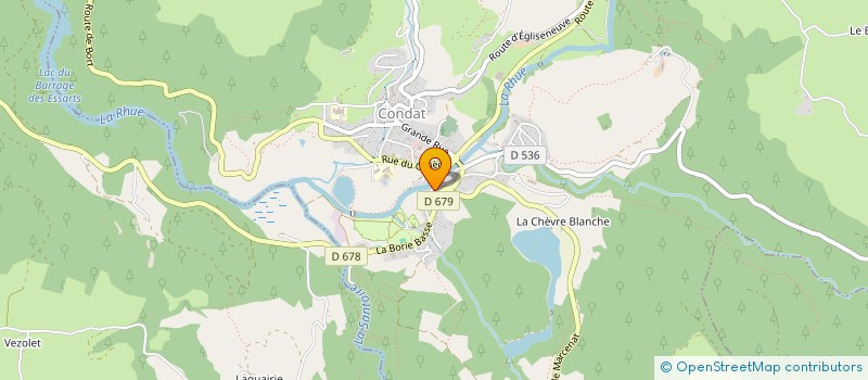 localisation de l'entreprise DAVID MINET à EGLISENEUVE-D'ENTRAIGUES