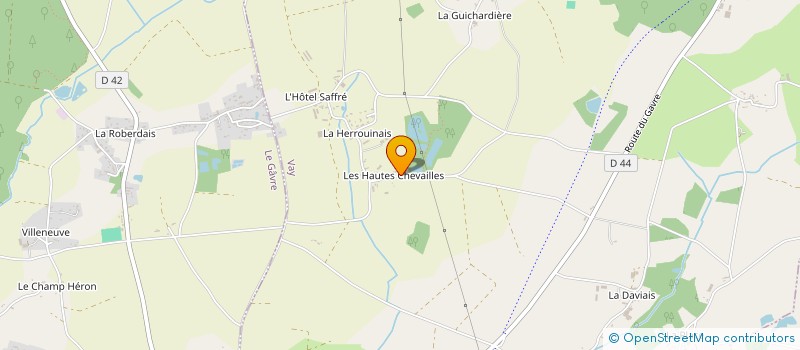 localisation de l'entreprise DAVID MONDAIN à VAY