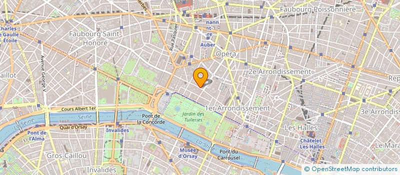 localisation de l'entreprise DAVID MORRIS FRANCE à PARIS