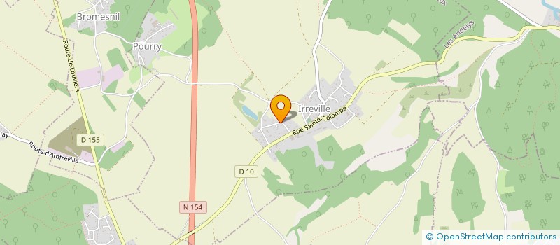 localisation de l'entreprise DAVID NORMANDIE IMMOBILIER  IRREVILLE