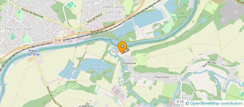 localisation de l'entreprise DAVID OISE SERVICES  GOUVIEUX