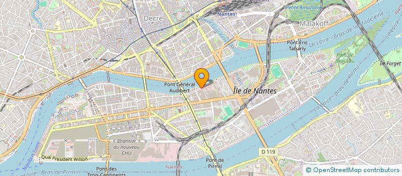 localisation de l'entreprise DAVID PAPIN ET AURELIE PAPIN NEE LECOUFLET  NANTES
