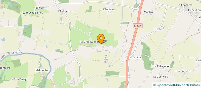 localisation de l'entreprise DAVID PATRIMOINE  BOURG-DES-COMPTES