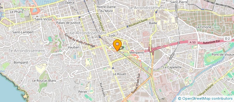 localisation de l'entreprise DAVID PHONE à MARSEILLE