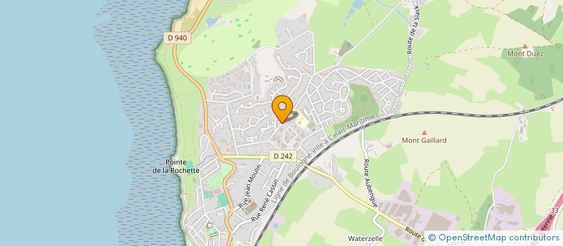 localisation de l'entreprise DAVID POUILLY à WIMEREUX