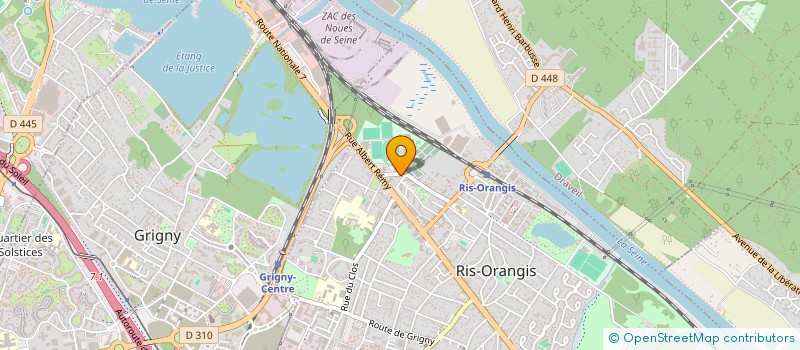 localisation de l'entreprise DAVID PRO à RIS-ORANGIS