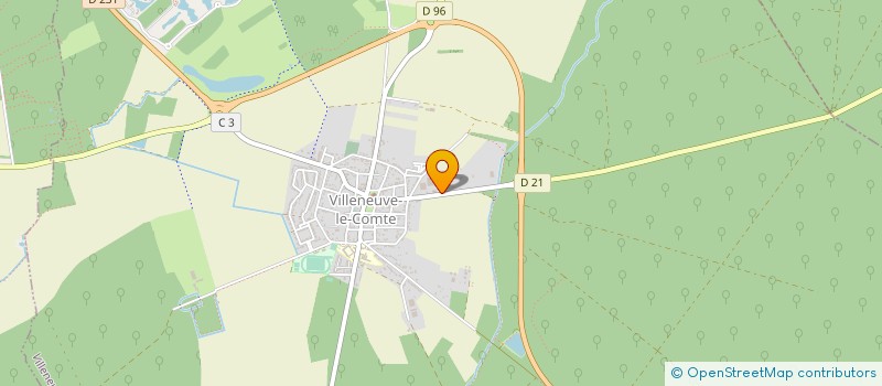 localisation de l'entreprise DAVID RECIPON à VILLENEUVE-LE-COMTE