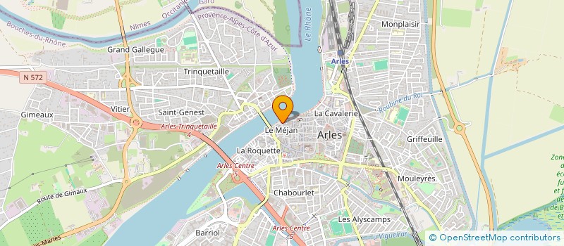 localisation de l'entreprise DAVID RISS STUDIO à ARLES