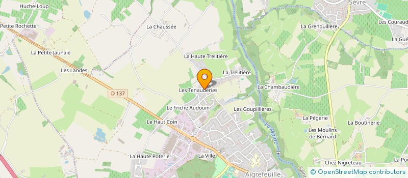 localisation de l'entreprise DAVID'S OFFSPRING à AIGREFEUILLE-SUR-MAINE