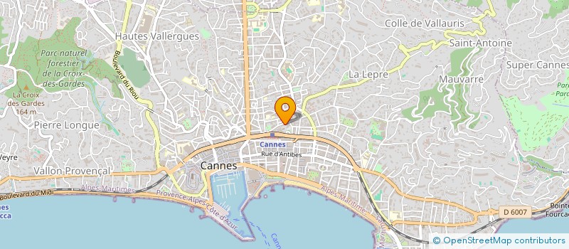 localisation de l'entreprise DAVID SOLUTIONS ALUMINIUM  CANNES