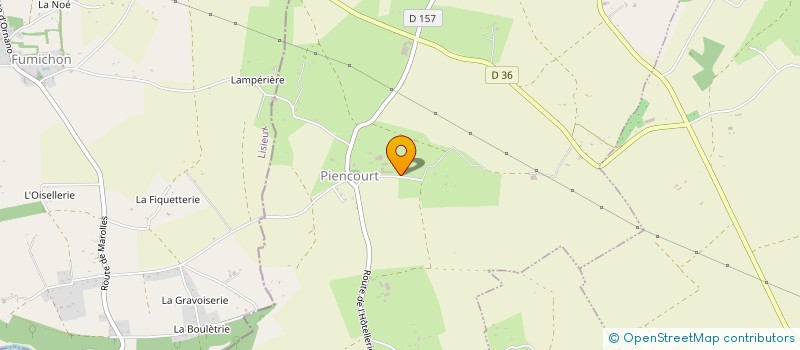 localisation de l'entreprise DAVID VAUQUELIN  LE PLANQUAY